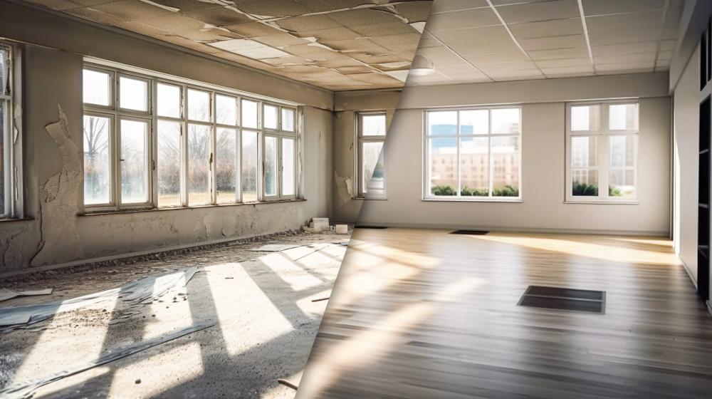 nettoyage après chantier